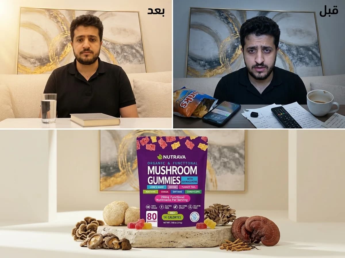 صورة nutrava Mushroom Gummies